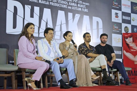 'Dhaakad' Movie Promotion In Jaipur, India - 05 May 2022