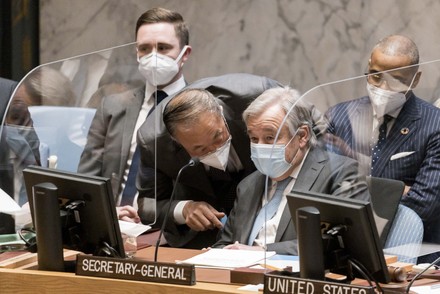 United Nations Security Council Meeting on Russia Ukraine, New York, USA - 05 May 2022