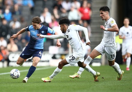 Dominic Gape Wycombe Wanderers Kaine Hayden Editorial Stock Photo ...