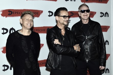 Depeche Mode press conference in Milan, milano, italy - 11 Oct 2016