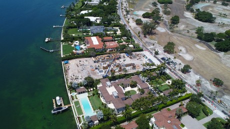 Exclusive - Tom Brady and Giselle’s Indian Creek home, Miami, FL - 06 May 2022