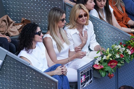 Celebrities at the Mutua Madrid Open in Madrid, Spain - 06 May 2022