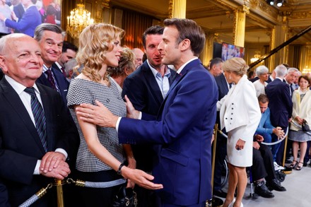 French President Macron's swearing-in ceremony at the Elysee Palace in Paris, France - 07 May 2022