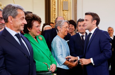 French President Macron's swearing-in ceremony at the Elysee Palace in Paris, France - 07 May 2022