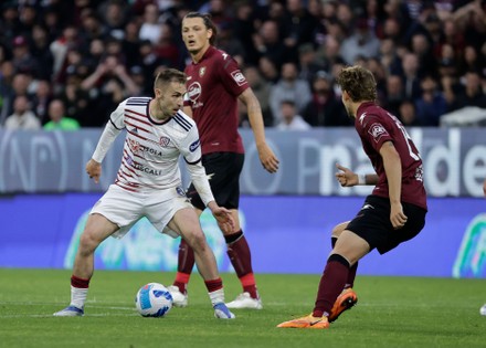 Genoa CFC Vs Cagliari Calcio Editorial Photo - Image of marin