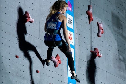 Capucine Viglione Fra During Ifsc Climbing Editorial Stock Photo ...