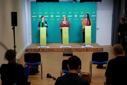 The Greens press conference, Berlin, Germany - 09 May 2022