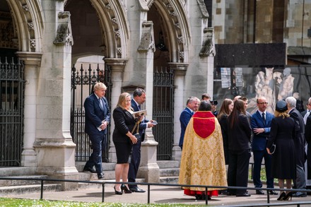 St Margaret's church service of thanksgiving for James Brokenshire MP, Westminster, London, UK - 09 May 2022