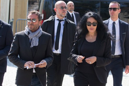 Regine's Funeral At The Pere Lachaise Cemetery, Paris, France - 09 May 2022
