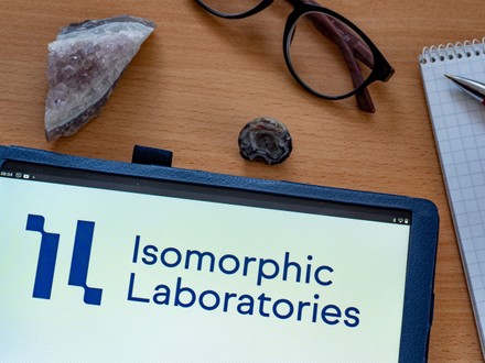 This Photo Illustration Isomorphic Labs Subsidiary Editorial Stock ...