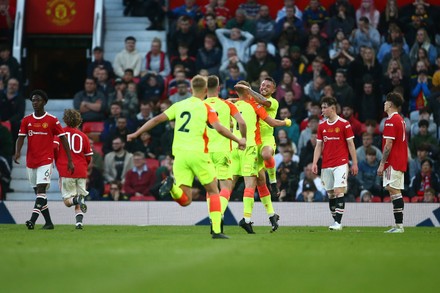 Manchester United U18 v Nottingham Forest U18, FA Youth Cup, Final, Football, Old Trafford, Manchester, UK - 11 May 2022