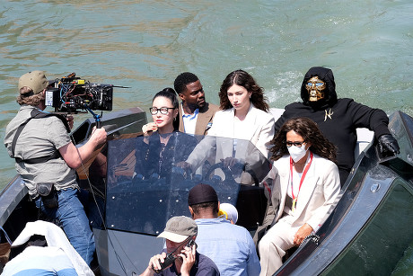 'Lift' on set filming, Venice, Italy - 11 May 2022