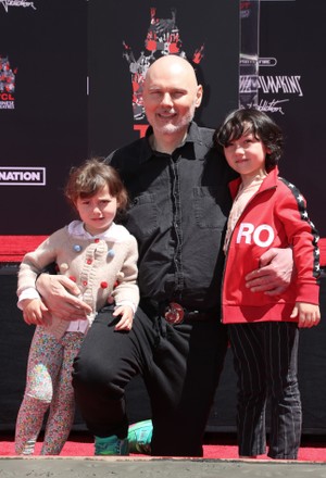 The Smashing Pumpkins place their handprints in cement, Hollywood, Los Angeles, California, USA - 11 May 2022