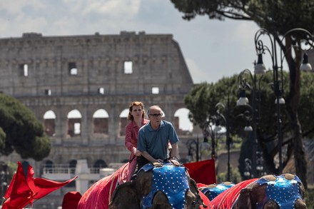 Filming of the movie The Sun of the Future, Rome, Italy - 11 May 2022