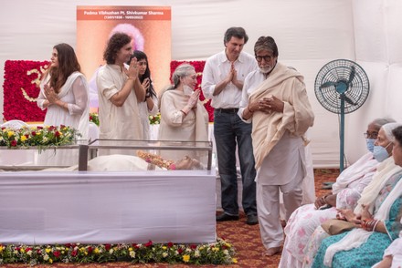 Celebrities Pay Their Last Respects To Santoor Maestro Pandit Shivkumar Sharma, Mumbai, Maharashtra, India - 11 May 2022
