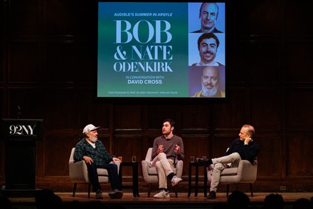 Bob and Nate Odenkirk in Conversation with David Cross: Audible's Summer in Argyle, The 92nd Street Y, New York (92NY), New York, New York, USA - 11 May 2022