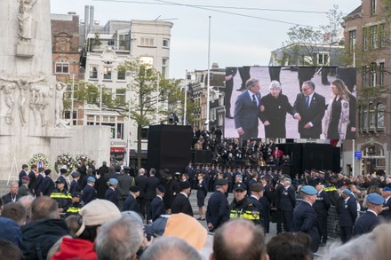 Remembrance Day In Amsterdam, Netherlands - 04 May 2022