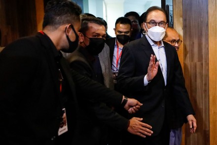 Debate between Malaysia Opposition Leader Anwar Ibrahim and Former Prime Minister Najib Razak, Kuala Lumpur - 12 May 2022