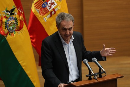 Rodriguez Zapatero says that the war in Ukraine will define the 21st century, La Paz, Bolivia - 12 May 2022