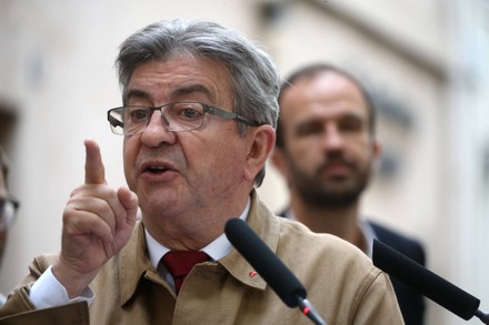 Jean Luc Melenchon Manuel Bompard French Editorial Stock Photo - Stock ...