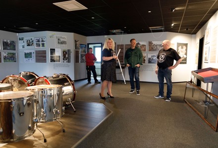 Cliff Burton Museum, Lagan, Sweden - 12 May 2022