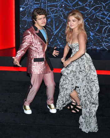 Gaten Matarazzo Elizabeth Yu Editorial Stock Photo - Stock Image