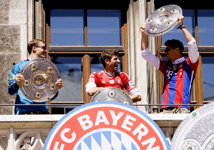 FC Bayern Munich celbrates winning the German Bundesliga championship, Germany - 15 May 2022