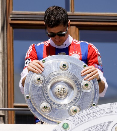 FC Bayern Munich celebrates winning the German Bundesliga championship, Germany - 15 May 2022