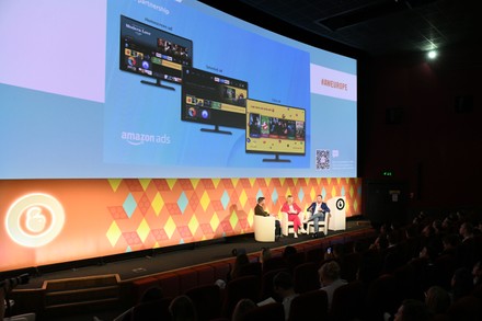 Mars Wrigley & Amazon Teamed Up To Make M&M's the Snack You Can't Stream Without, Great Minds Stage, Advertising Week Europe, Picturehouse Central, London, UK - 17 May 2022