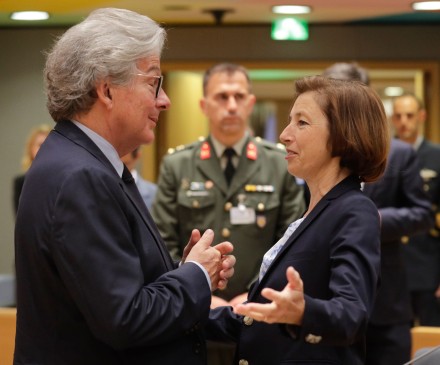 European Defense ministers council, Brussels, Belgium - 17 May 2022