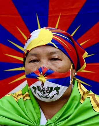 Exile Tibetans demand the release of Gedhun Choekyi Nyima, the 11th Panchen Lama, in Bangalore, India - 17 May 2022