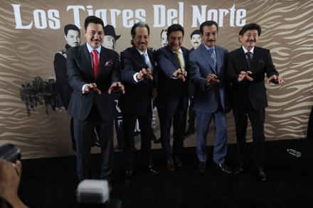 Los Tigres del Norte press conference to present their new album 'La reunion', Mexico City - 17 May 2022