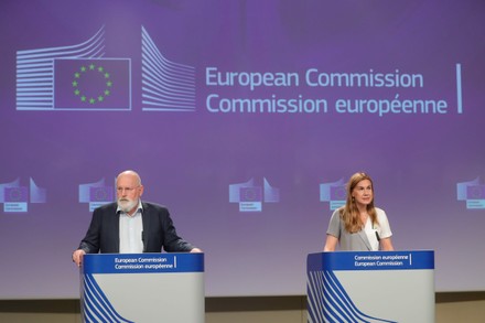 Press conference on the REPowerEU plan in Brussels, Belgium - 18 May 2022