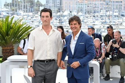 Miles Teller Tom Cruise Editorial Stock Photo - Stock Image | Shutterstock