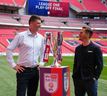 EFL Sky Bet League One, Play-off Final Preview, Football, Wembley Stadium, London, UK - 19 May 2022
