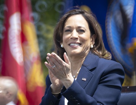 US Vice President Kamala Harris at United States Coast Guard Academy Commencement Ceremony in New London Connecticut, New London, Connecticut, USA - 18 May 2022