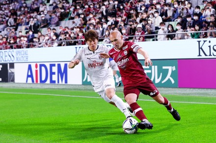 2022 J1 League : Vissel Kobe 0-1 Kawasaki Frontale, Kobe, Japan - 18 May 2022