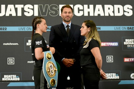 Buatsi vs Richards Press Conference, Boxing, Canary Riverside Plaza Hotel, London, UK - 19 May 2022