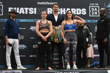 Buatsi vs Richards Weigh-In, Boxing, Old Spitalfields Market, London, UK - 20 May 2022
