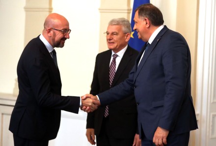 EU Council President Charles Michel visits Sarajevo, Bosnia And Herzegovina - 20 May 2022