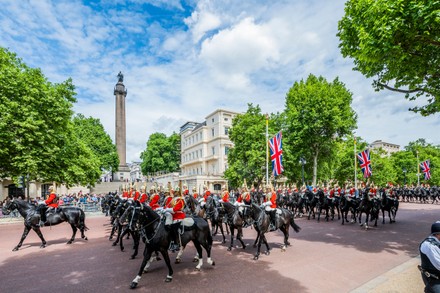 Trooping the Colour 2022., Horse Guards Parade, London, UK - 21 May 2022