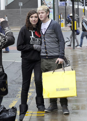 One Direction Members Harry Styles and Niall Horan Shopping in Manchester, Britain - 11 Mar 2011
