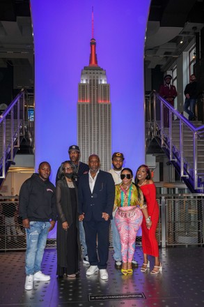 Empire State Building Honors Biggie's 50th Birthday, New York City, United States - 20 May 2022