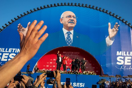 Rally for Republican People's Party (CHP) leader Kemal Kilicdaroglu, Istanbul, Turkey - 21 May 2022