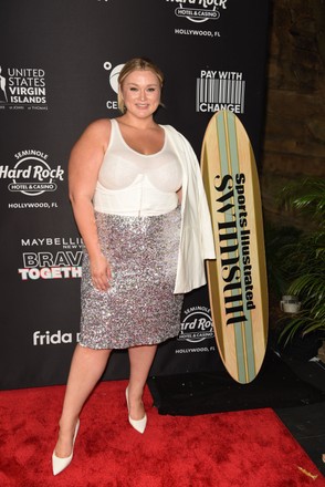 Hunter Mcgrady Attends Sports Illustrated Swimsuit Editorial Stock