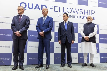 US President Biden and Quad leaders hold summit in Tokyo, Japan - 24 May 2022