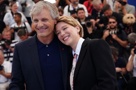 Cannes, France, May 24, 2022. Lea Seydoux attending the photocall of the  movie Crimes Of The Future during the 75th Cannes Film Festival in Cannes,  France on May 24, 2022. Photo by