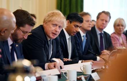British Prime Minister Johnson chairs a Cabinet meeting in London, United Kingdom - 24 May 2022