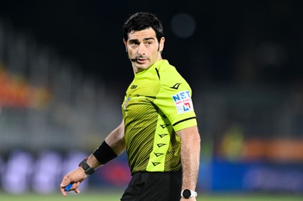 Vicenza, Italy. 06th Apr, 2022. The Referee of the match Maresca