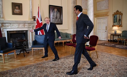 Emir of Qatar visits Britain, London, United Kingdom - 24 May 2022